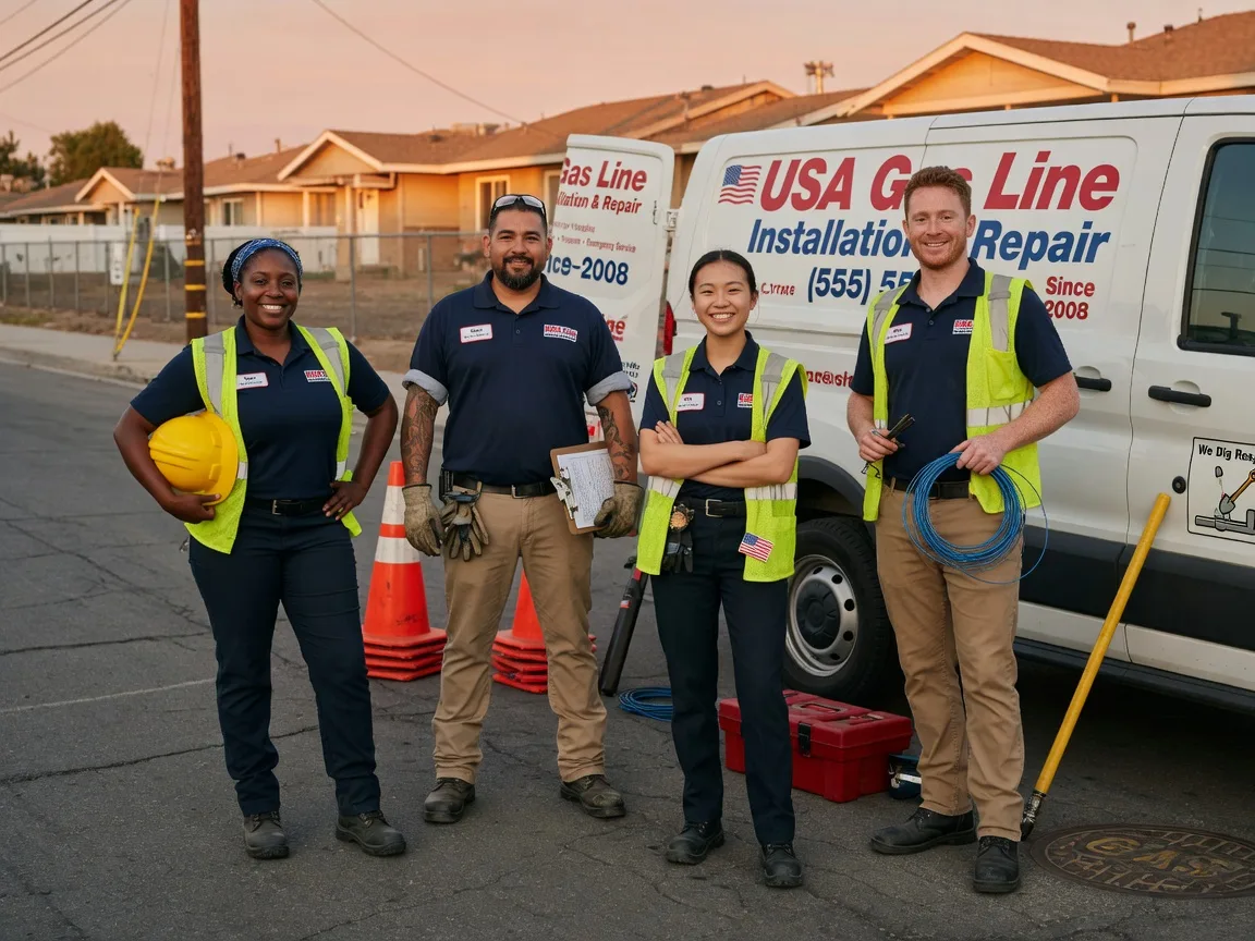 Gas Line Installation company in Morton, IL