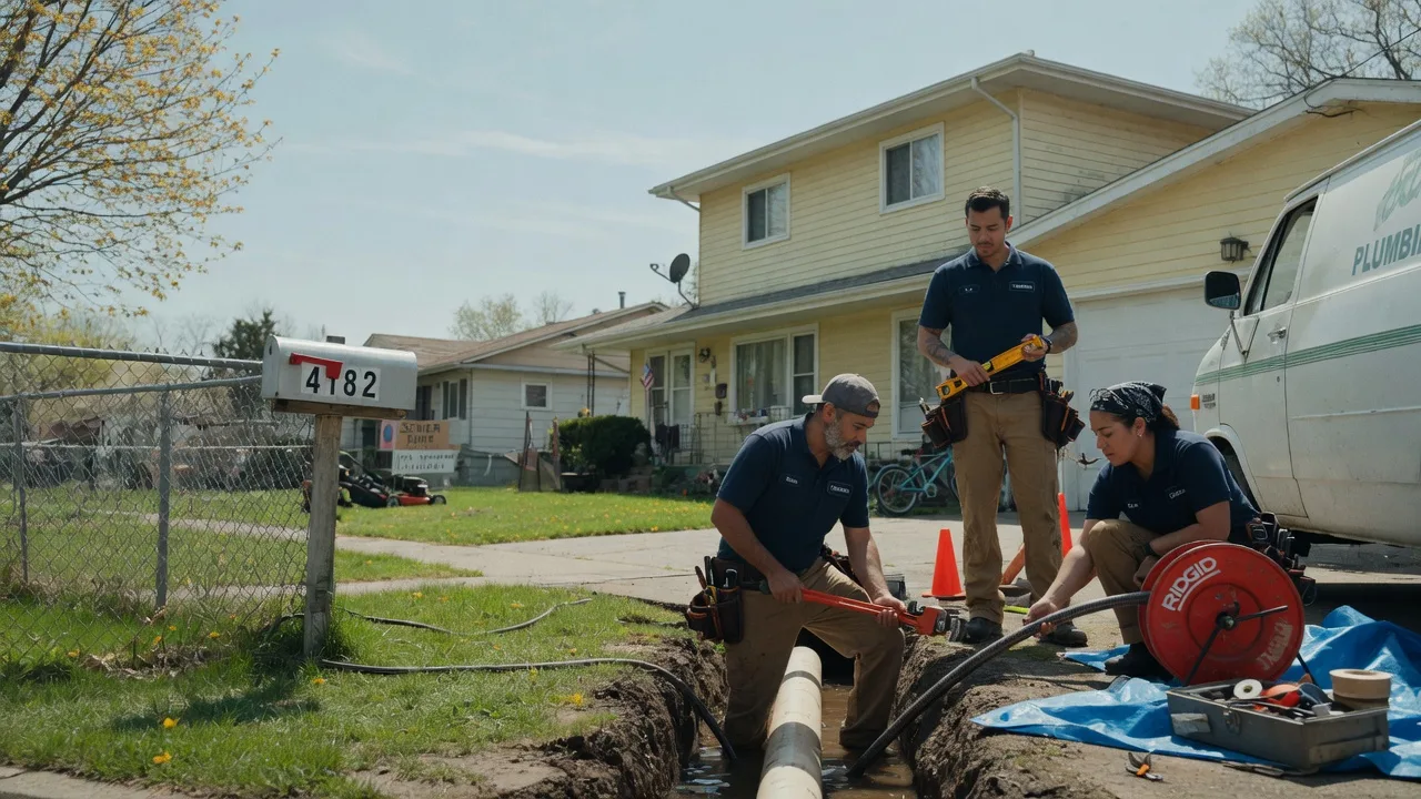 Gas Line Repair in Morton, IL near me